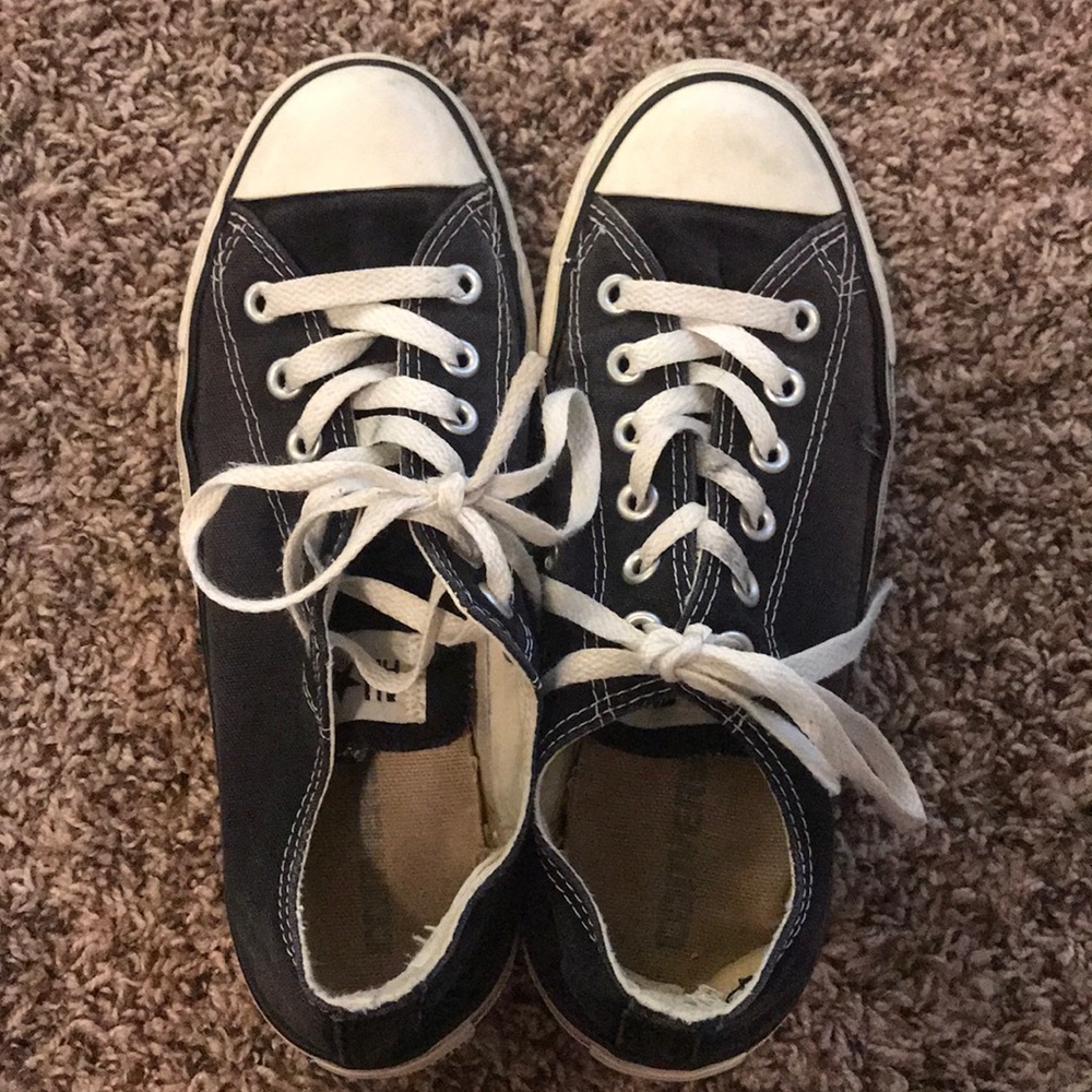 ❤️Black & White Converse